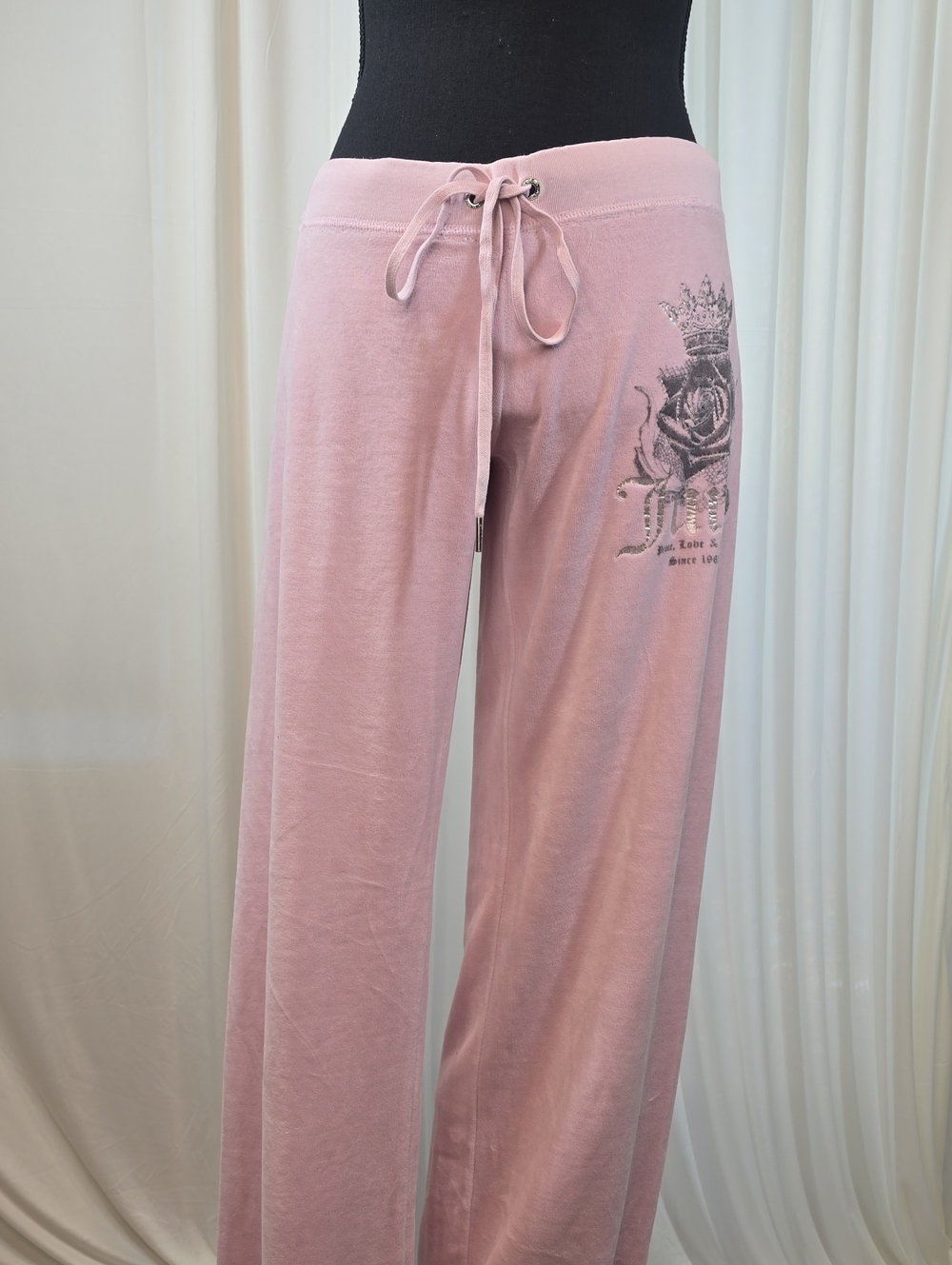 Juicy Couture Y2K Velour Low Rise Flare Pants